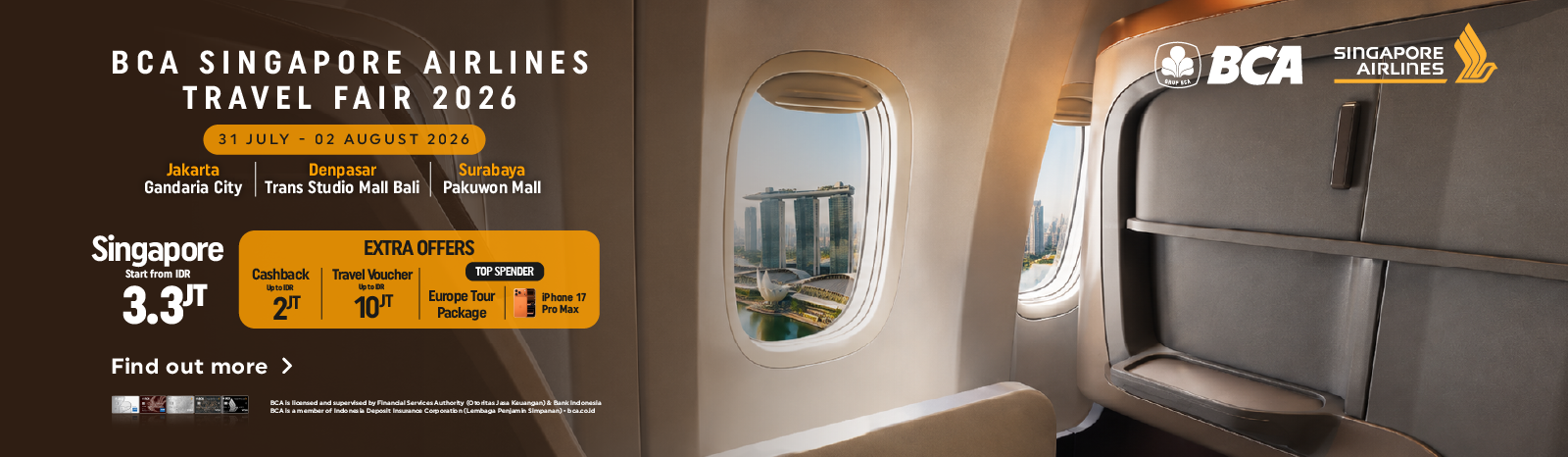BCA Singapore TraveL FAIR