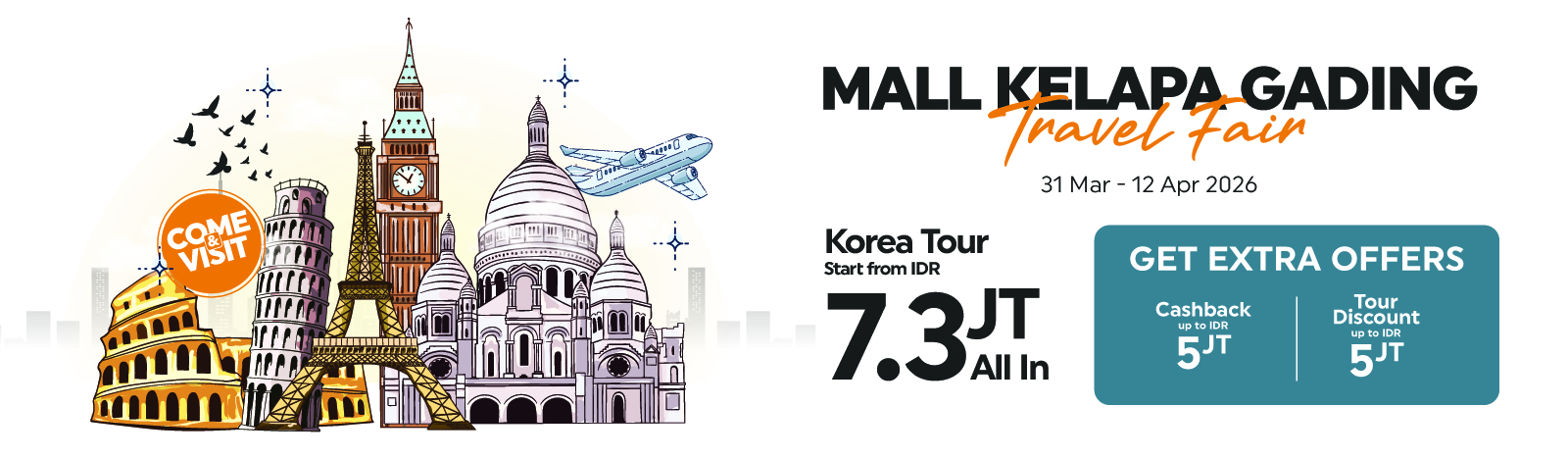 Mall Kelapa Gading Travel Fair 2026