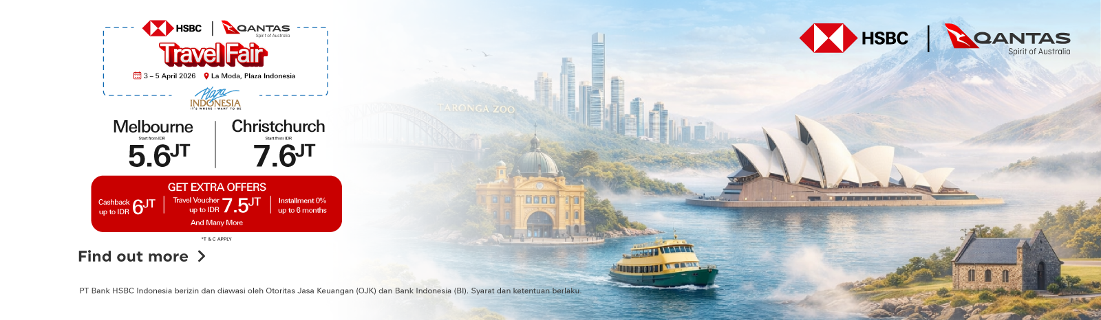 HSBC Qantas Travel Fair