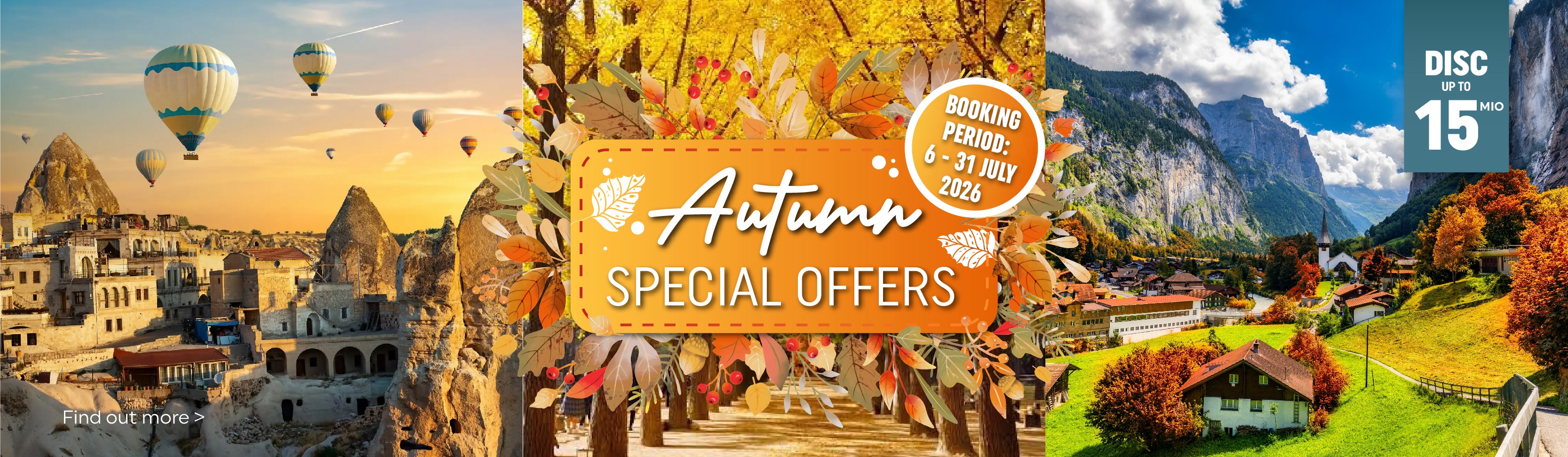Autumn Festival Special Offer