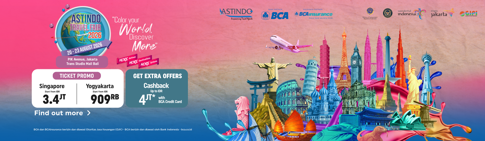 Golden Rama di Astindo Travel Fair