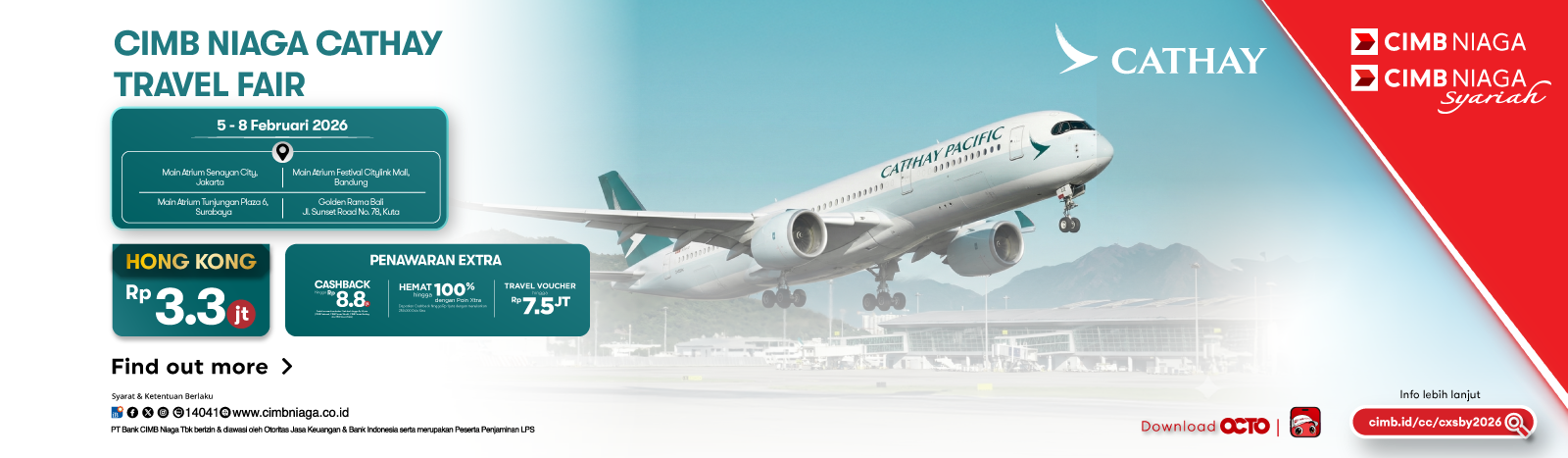 CIMB Niaga Cathay Travel Fair